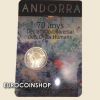 Andorra emlek 2 euro 2018_2 '' Emberi Jogok Nyilatkozata'' UNC !